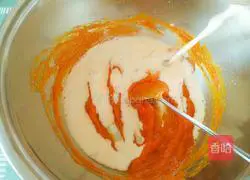 Illustration of how to make milky pumpkin rolls 3