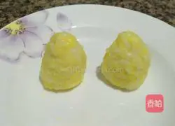 Illustration of how to make chicken rice balls 5