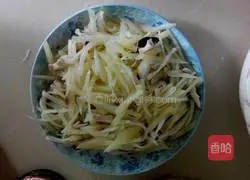 Illustration of making cold noodles 2