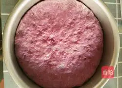 Illustration of how to make purple sweet potato cake 6