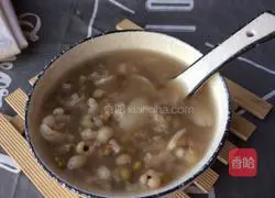 Barley Lily Mung Bean Porridge Recipe Illustration 4