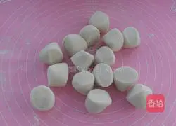 Illustration of how to make potato shredded burrito 6