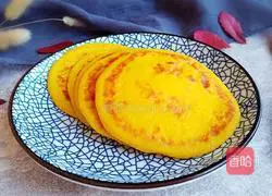 Illustration of how to make pumpkin and egg pancakes 6