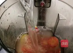 Illustration of how to make carrot and millet paste 7