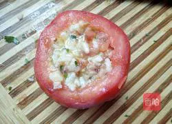 Illustration of tomato baked rice recipe 6