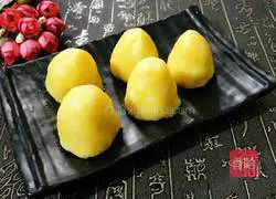 Illustration of how to make yam and cornmeal steamed buns 12