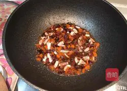 Illustration of how to make squid and pumpkin braised rice (rice cooker) 7