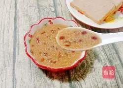 Illustration of how to make millet and red bean porridge 8