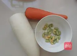 Illustration of how to make chicken legs and vegetable stuffed rice 3