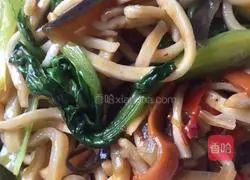 Illustration of braised noodles 7