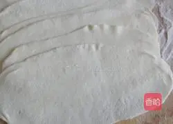 Illustration of how to make leek and pork open pot stickers 6