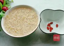 Illustration of how to make shrimp and vegetable porridge 5