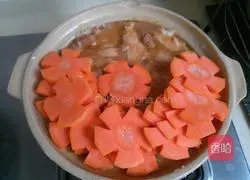 Carrot Lean Meat Claypot Illustration of how to make rice 9
