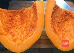 Illustration of how to make pumpkin hair cake 1