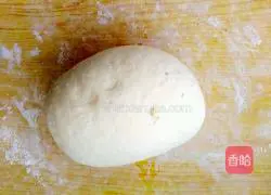 Illustration of how to make salt and pepper shell flower rolls 6