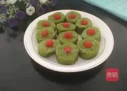 Illustration of how to make spinach juice burrito 7