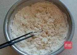 Illustration of how to make scallions and ham rolls 3