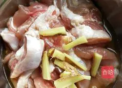 Shitake mushrooms Illustration of how to make braised chicken rice 2