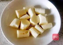 Illustration of how to make yam and barley porridge 3