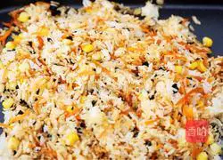 Illustration of how to make luncheon meat rice balls 11