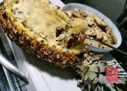 Cheese Baked Pineapple Rice Recipe Illustration 4