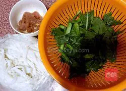 Wet fried rice noodles Illustration of how to do it 2