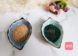 Illustration of how to make fried sesame rice balls 3