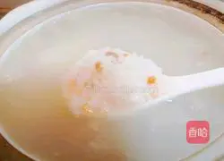 Illustration of how to make healthy white porridge 6