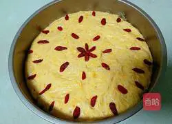 Milk Pumpkin Hair Cake Recipe Illustration 8