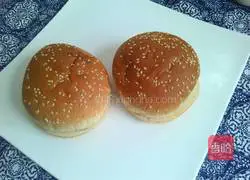 Crispy chicken cheeseburger Illustration of how to do it 1