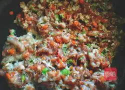 Illustration of how to make nutritious and beautiful bento broccoli rice balls 9