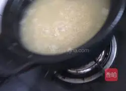 Illustration of how to make pumpkin millet porridge 4