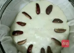 Illustration of how to make steamed cakes (mixed rice and noodles) 10