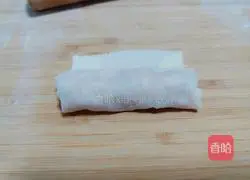 Illustration of homemade colorful vegetable spring rolls 9