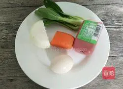 Illustration of three fresh fried rice noodles 1