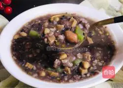 Mom's flavor eight-treasure porridge recipe 13