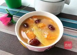 Illustration of how to make sweet potato porridge 9