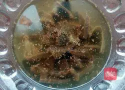 Spinach and Pork Liver Porridge Recipe Illustration 2