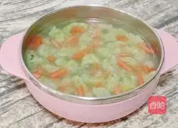 Vegetable grain noodles (baby food supplement) Illustration of how to do it 10