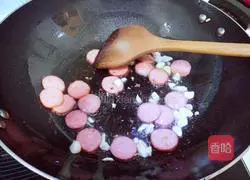 Illustration of how to make fried rice noodles 6