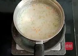 Illustration of how to make fish and vegetable porridge (baby food supplement) 7