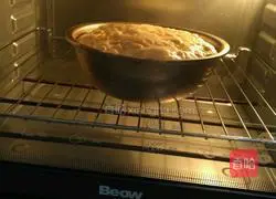 Illustration of how to make lazy hair cake (oven version) 10