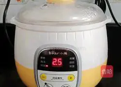 Illustration of how to make stomach-nourishing millet porridge (baby food supplement) 3