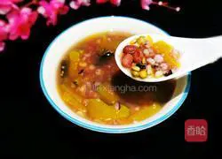 Illustration of how to make pumpkin porridge for nourishing the stomach in all seasons 8