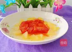 Apple tomato nutritious rice cereal recipe 5