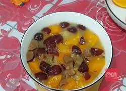 Illustration of how to make pumpkin porridge 9