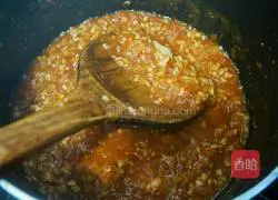 Illustration of how to make tomato minced meat pasta 13