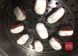 Illustration of how to make jujube and glutinous rice cake 8