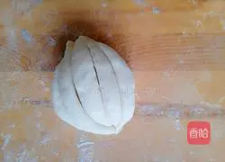 Illustration of how to make sesame sauce and milk-flavored flower rolls 18