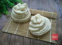 Illustration of how to make sesame rolls 19